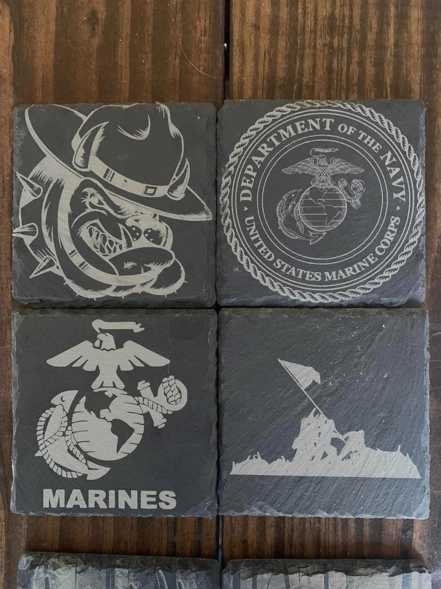 Engraved Slate Coasters