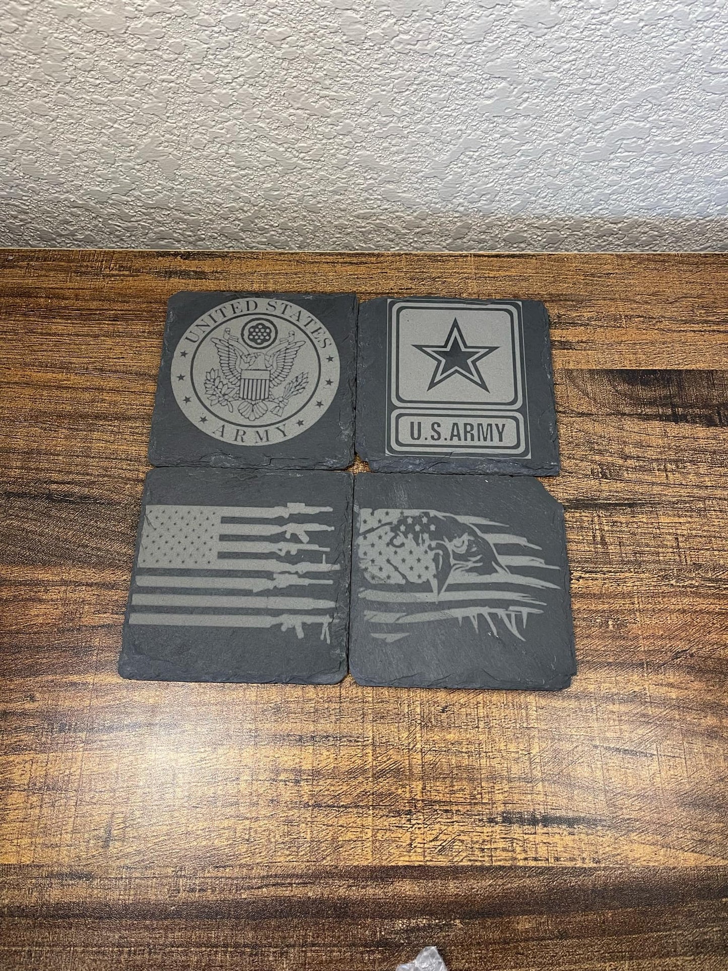 Engraved Slate Coasters