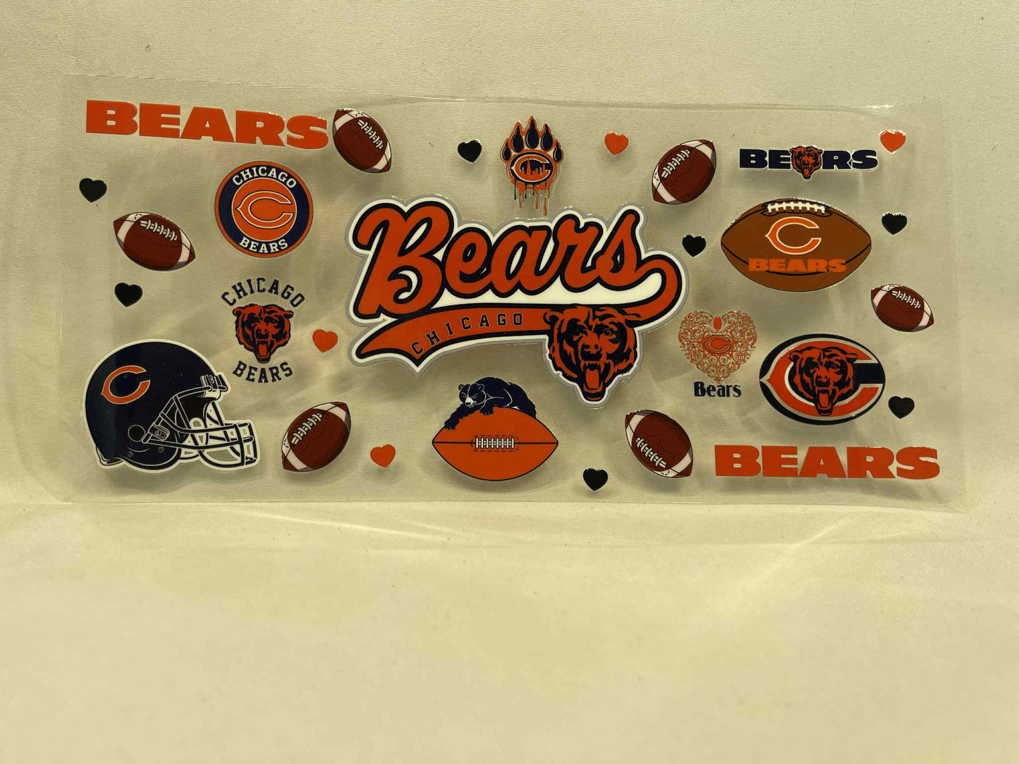 NFL teams 16oz Cup Wraps