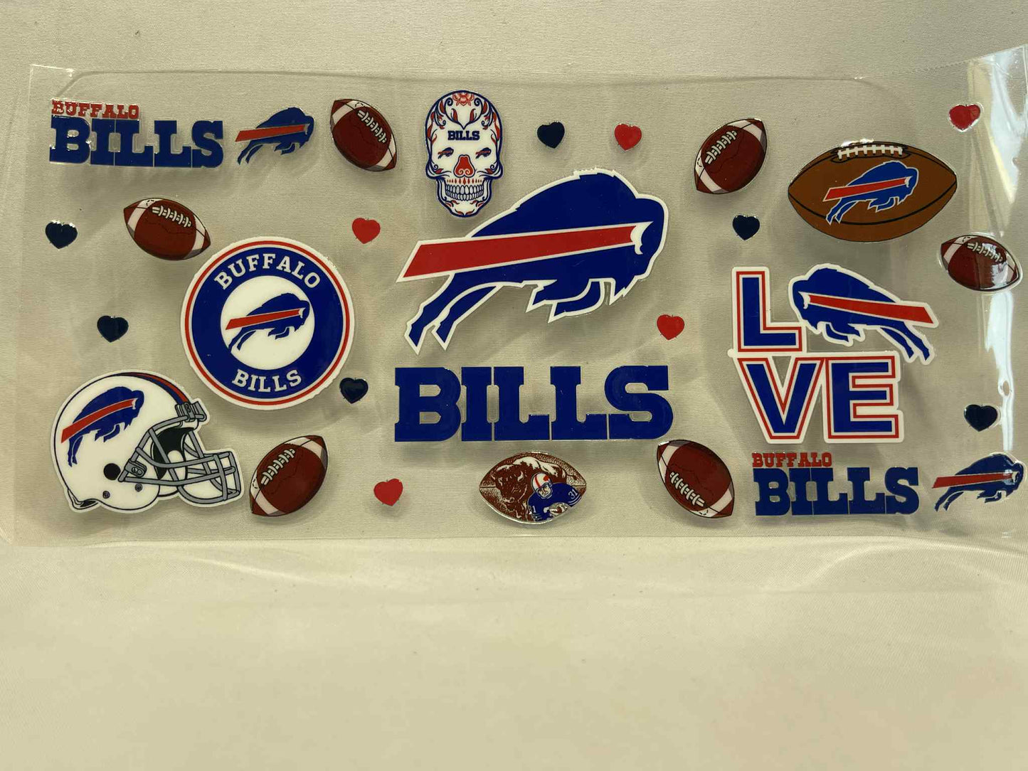 NFL teams 16oz Cup Wraps