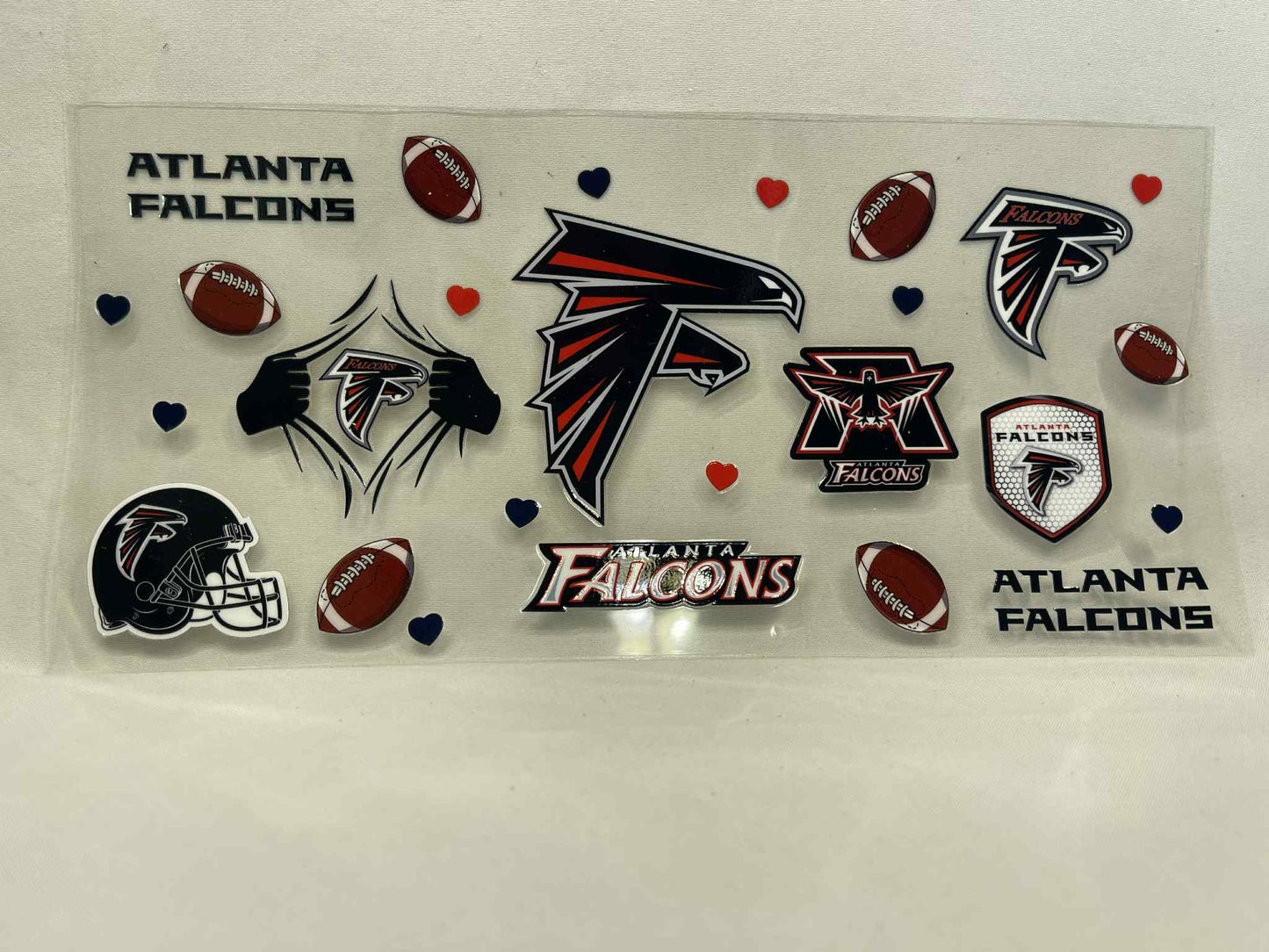 NFL teams 16oz Cup Wraps
