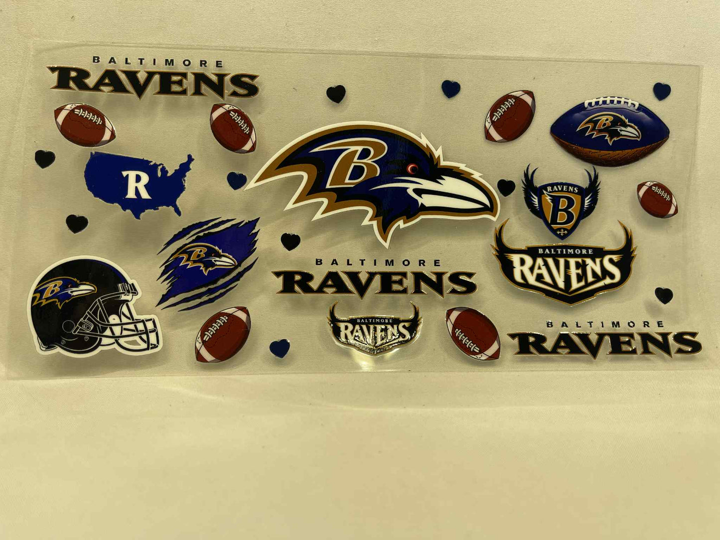 NFL teams 16oz Cup Wraps