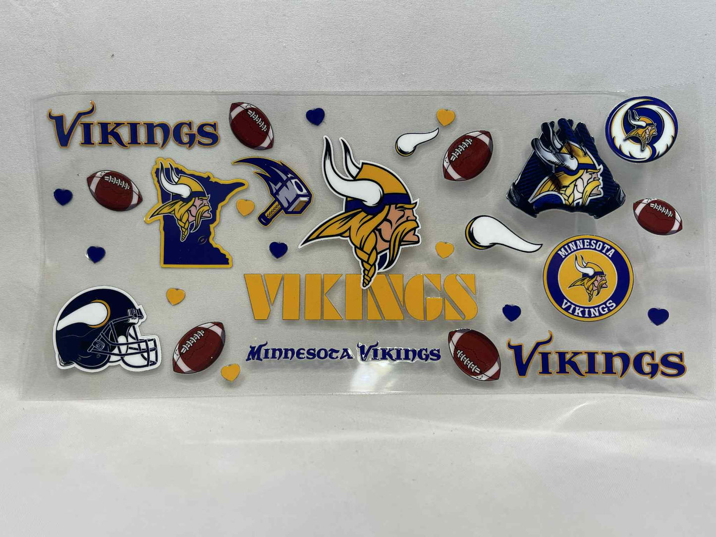 NFL teams 16oz Cup Wraps