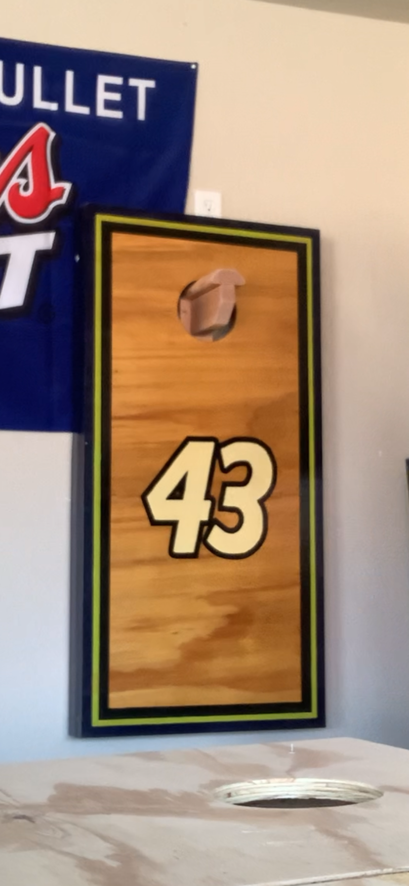 Cornhole Board Wall Hangers